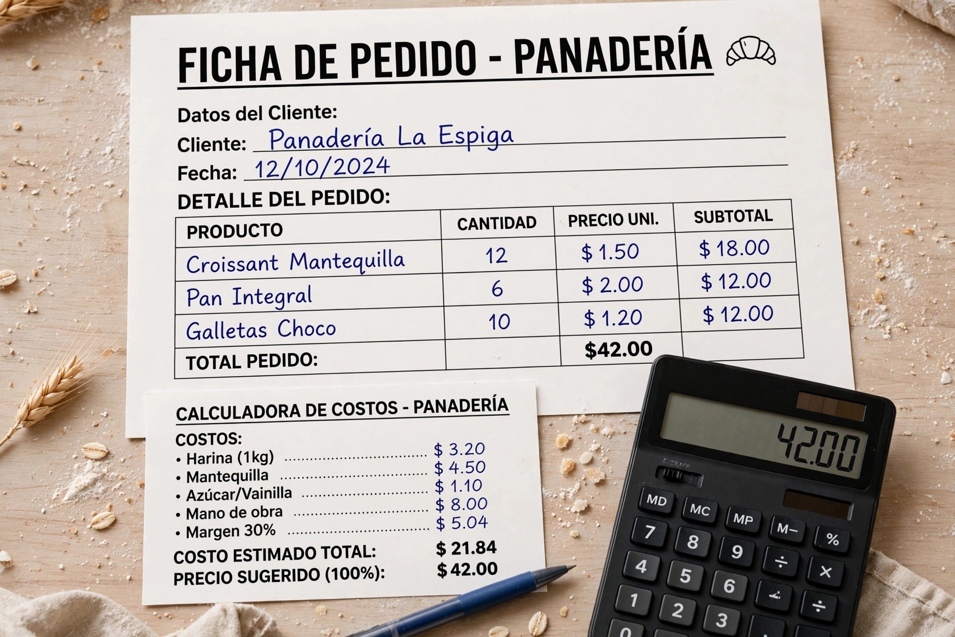 Dulce Negocio-kit para Repostería Emprendedora/21 Plantillas Imprimibles A4