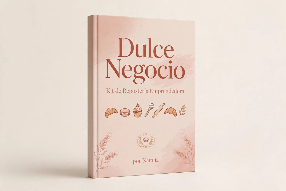 Dulce Negocio-kit para Repostería Emprendedora/21 Plantillas Imprimibles A4