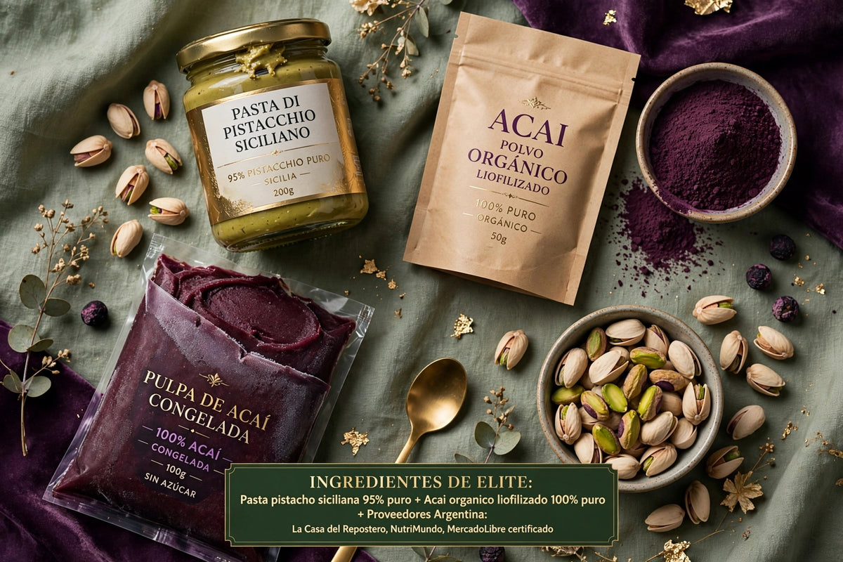 10 Recetas Premium de Postres — Pistacho y Açaí