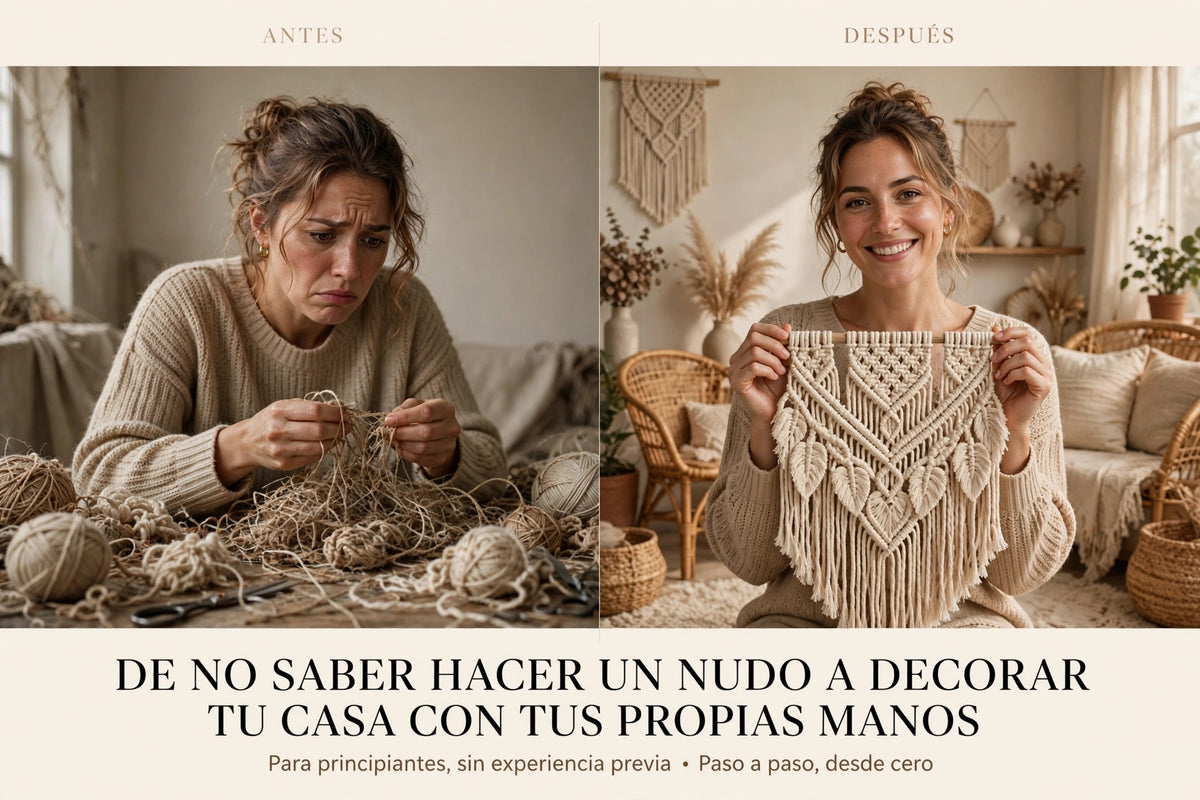El Arte del Macramé – Guía Completa para Principiantes