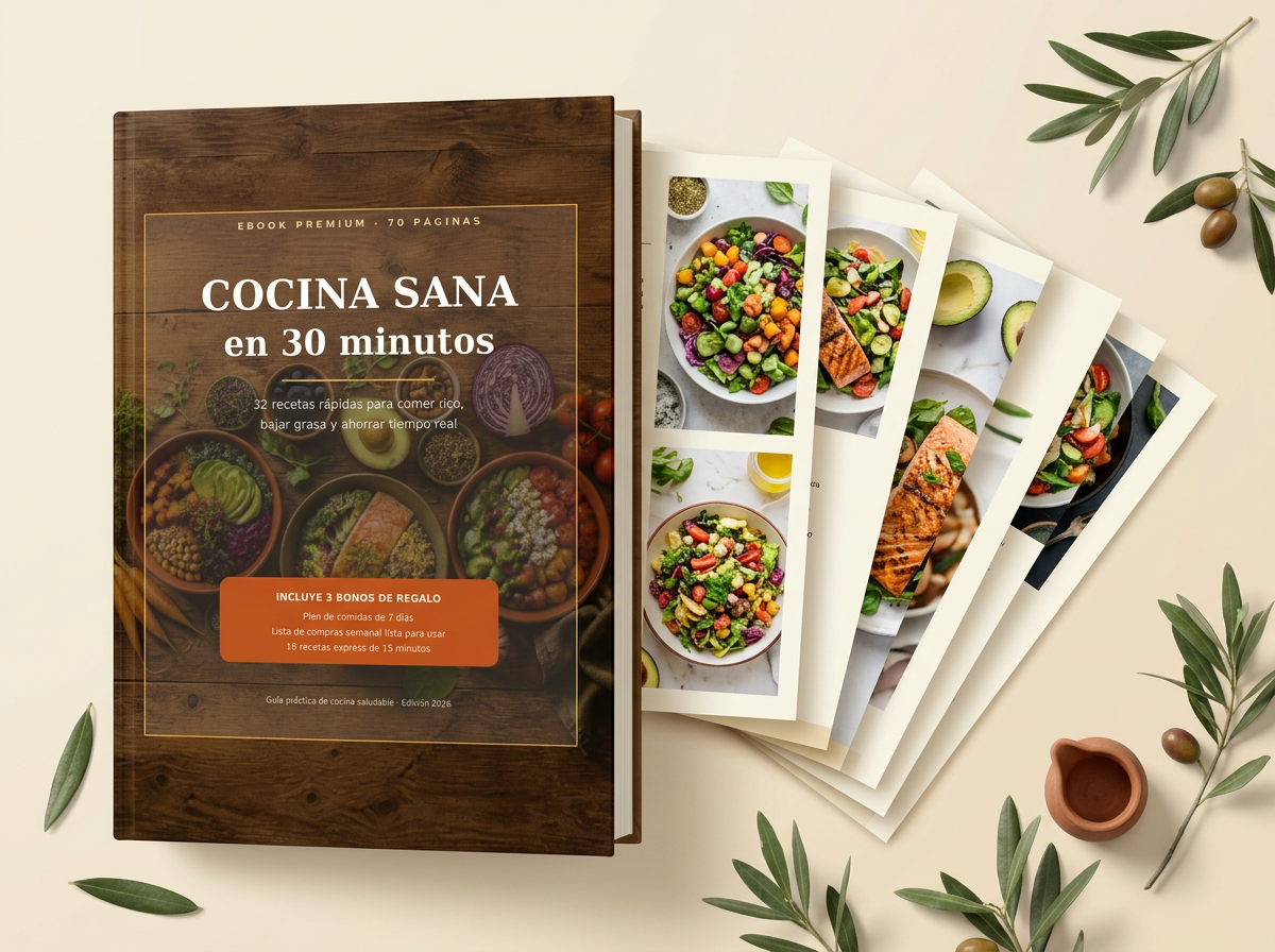 Cocina sana en 30 minutos