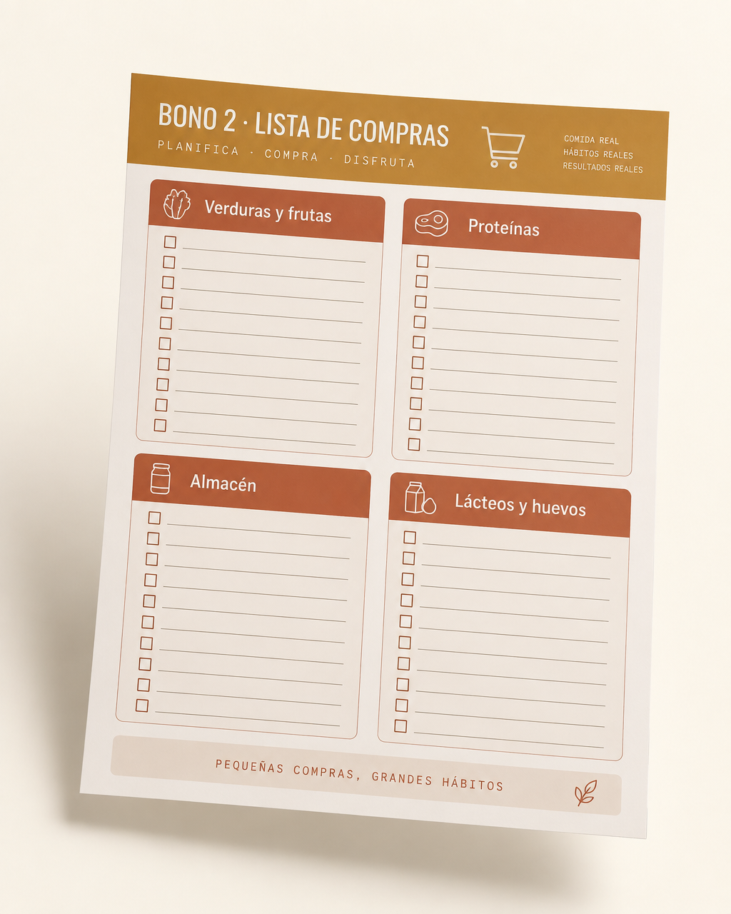 21 días para sentirte bien en casa - Guía con menú, rutinas y tracker