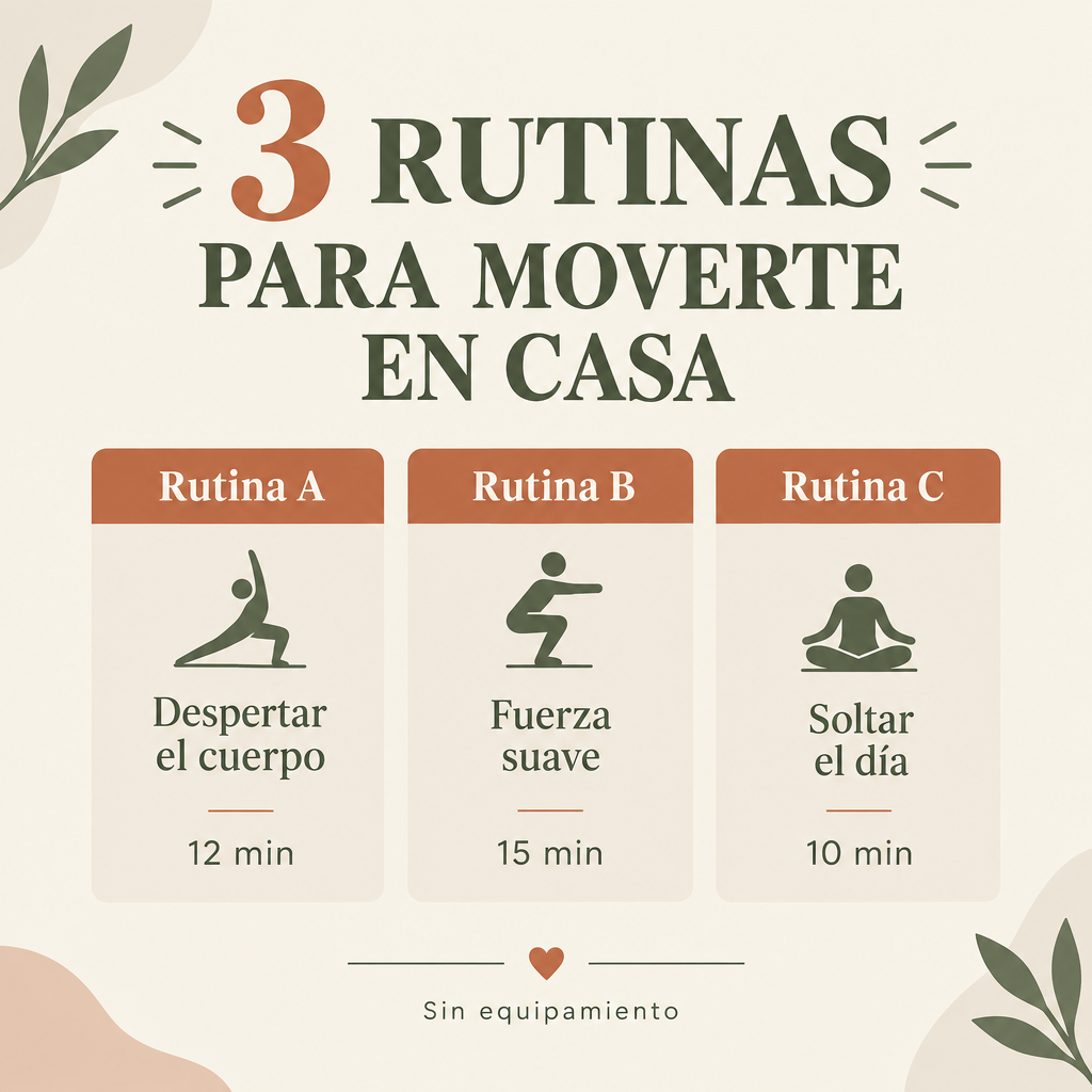 21 días para sentirte bien en casa - Guía con menú, rutinas y tracker