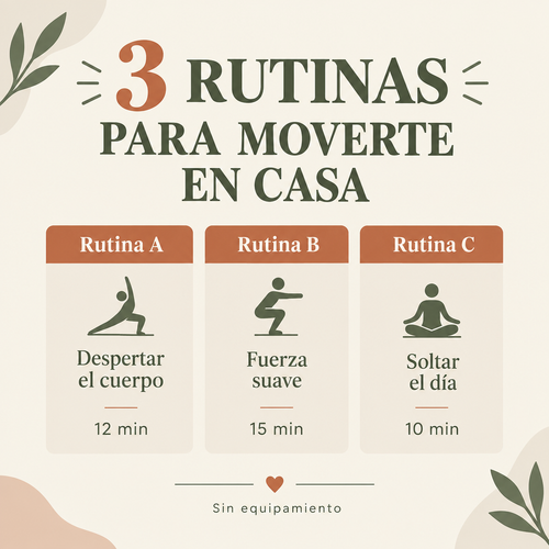 21 días para sentirte bien en casa - Guía con menú, rutinas y tracker
